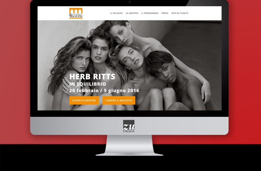 Realizzazione sito web Palazzo della Ragione Fotografia