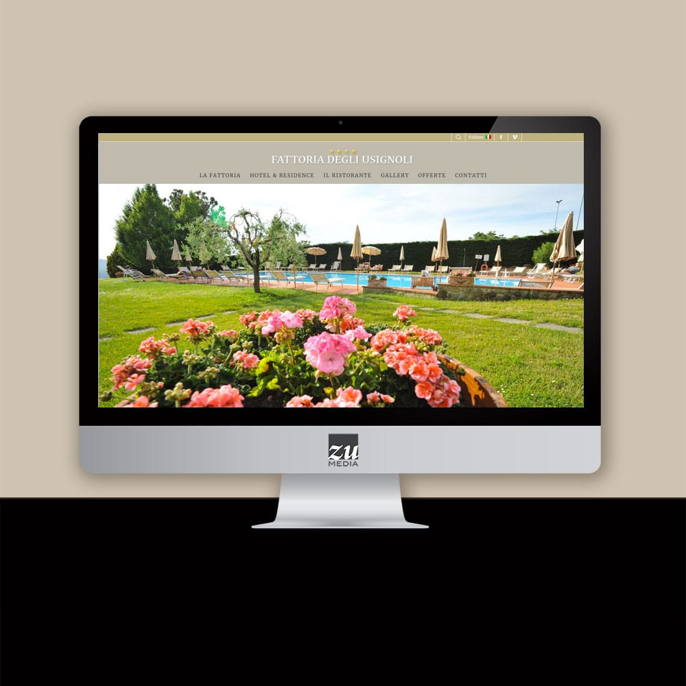 Fattoria degli Usignoli - Restyling sito web