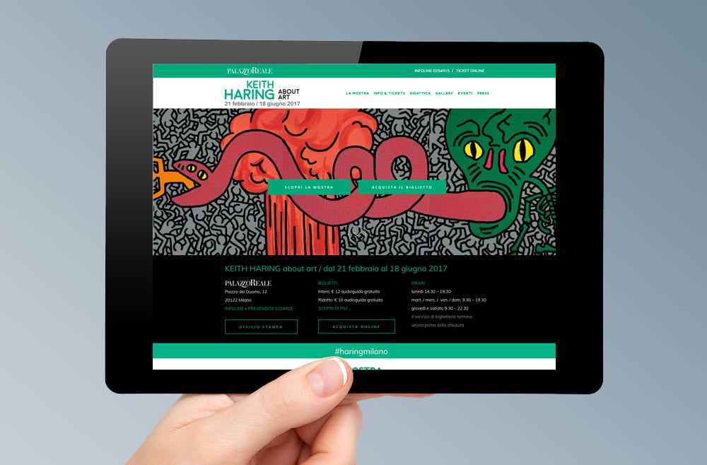 realizzazione sito web mostra pittuta - Zumedia web agency firenze