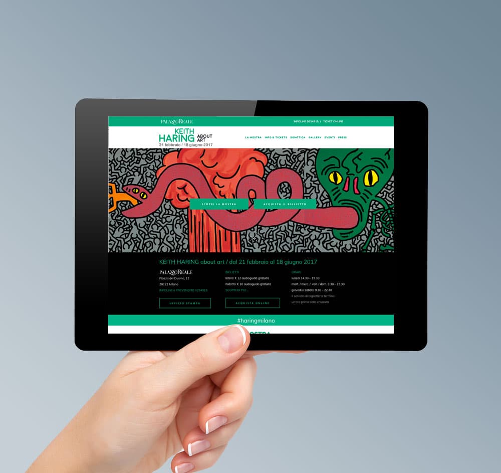 realizzazione sito web mostra pittuta - Zumedia web agency firenze