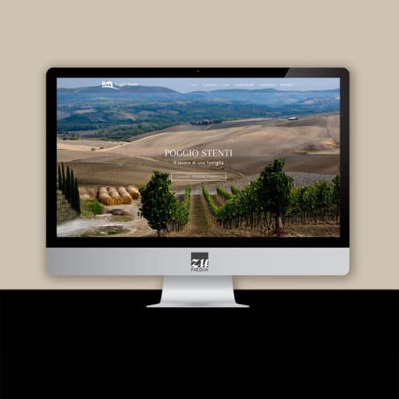 Restyling sito web azienda vinicola firenze