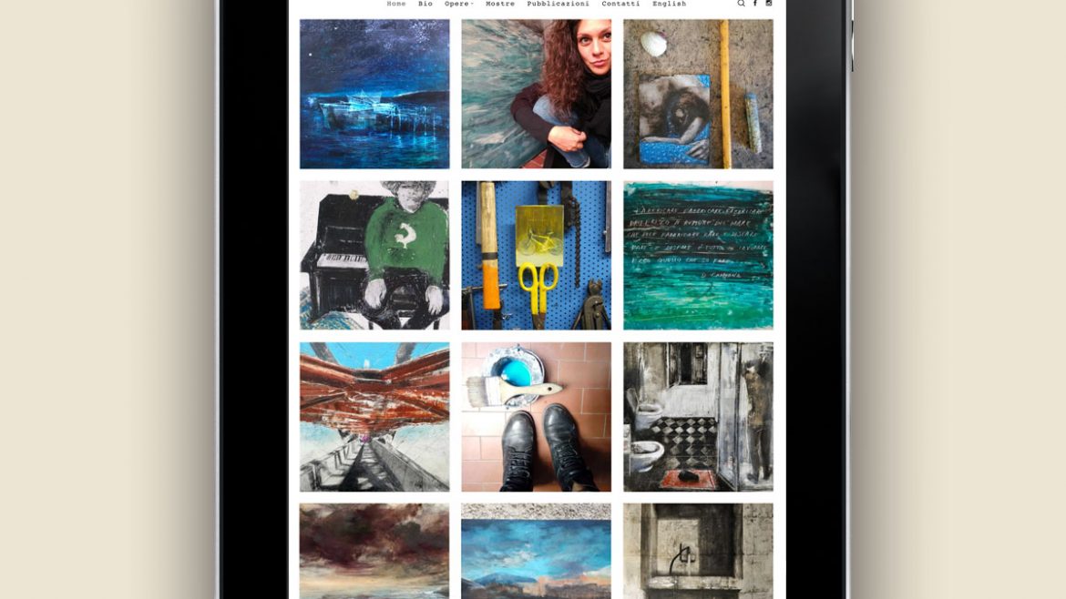 Realizzazione sito web debora Piccinini Pittrice
